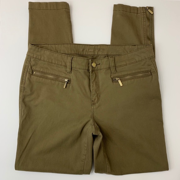 Michael Kors Pants - Michael Kors Moto Style Skinny Pants